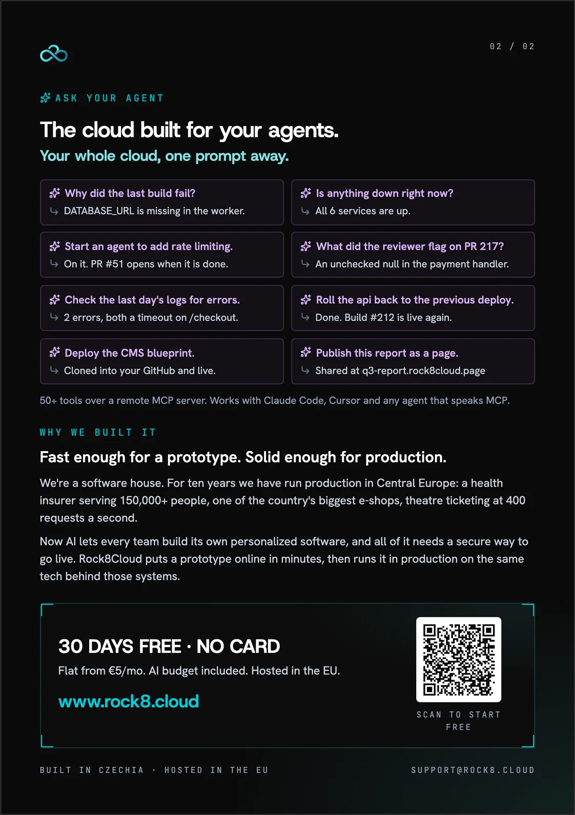 Conference flyer, back
